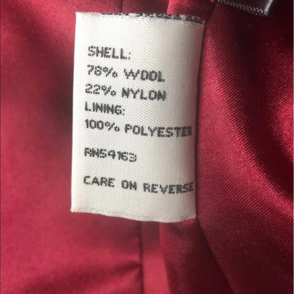 Red size 2 Kenneth Cole jacket - Picture 7 of 7